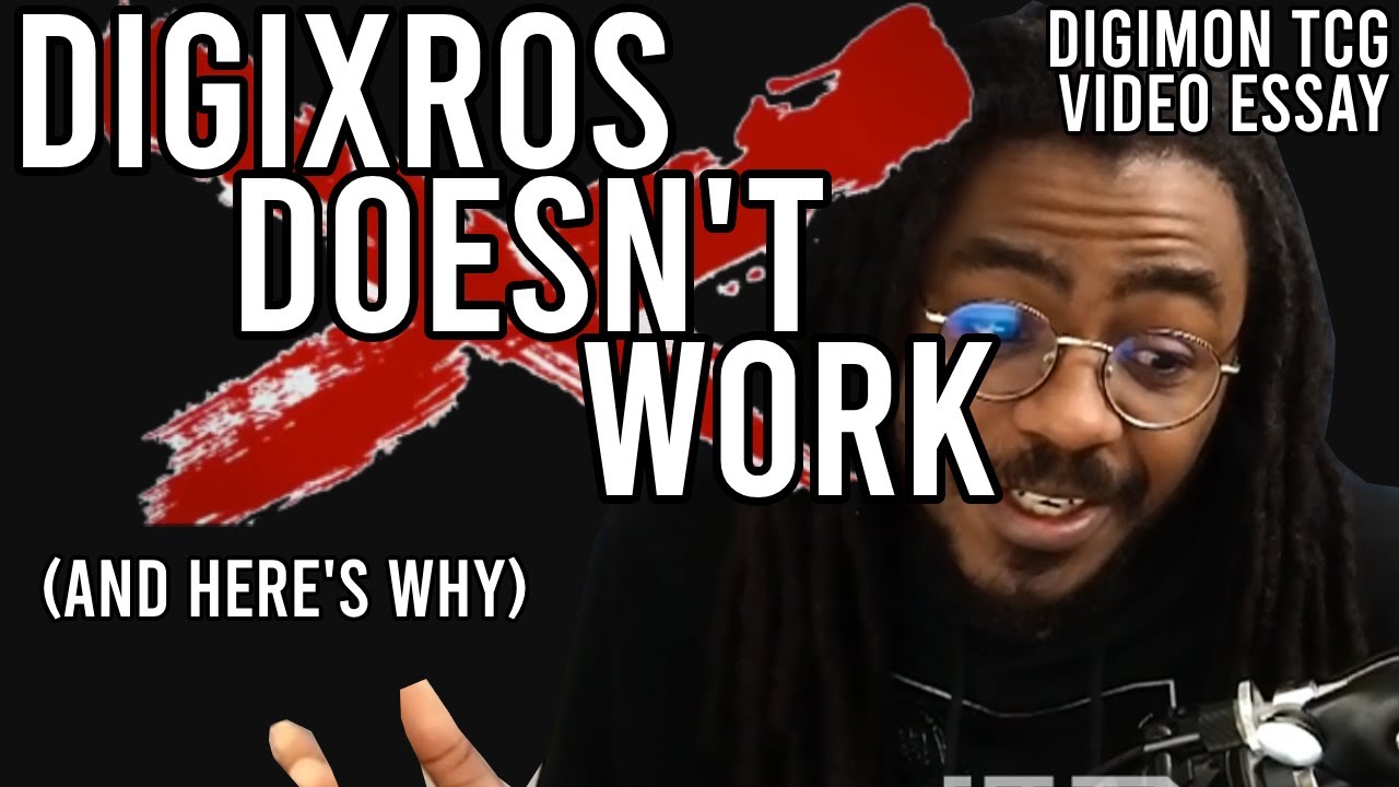 DigiXros Doesn't Work. (And Here's Why) | Digimon TCG Video Essay