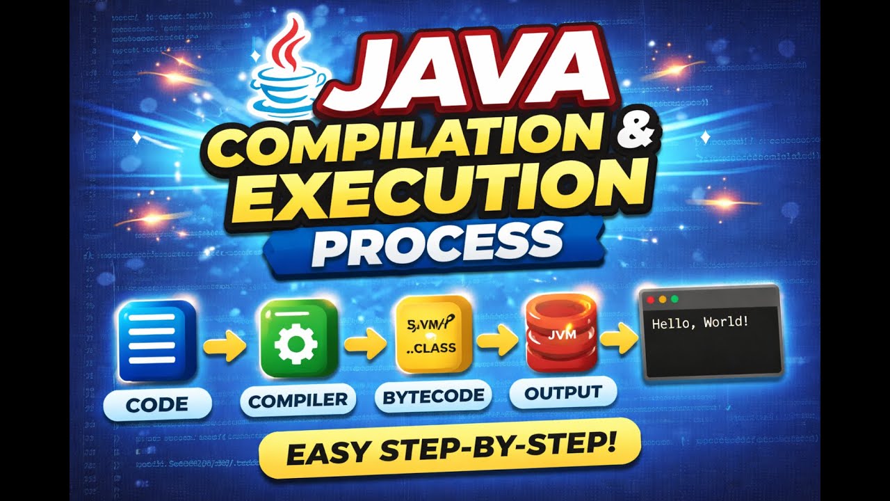 Java Program Execution Explained | From Code to Output (Beginner Guide) |How Java Really Works |