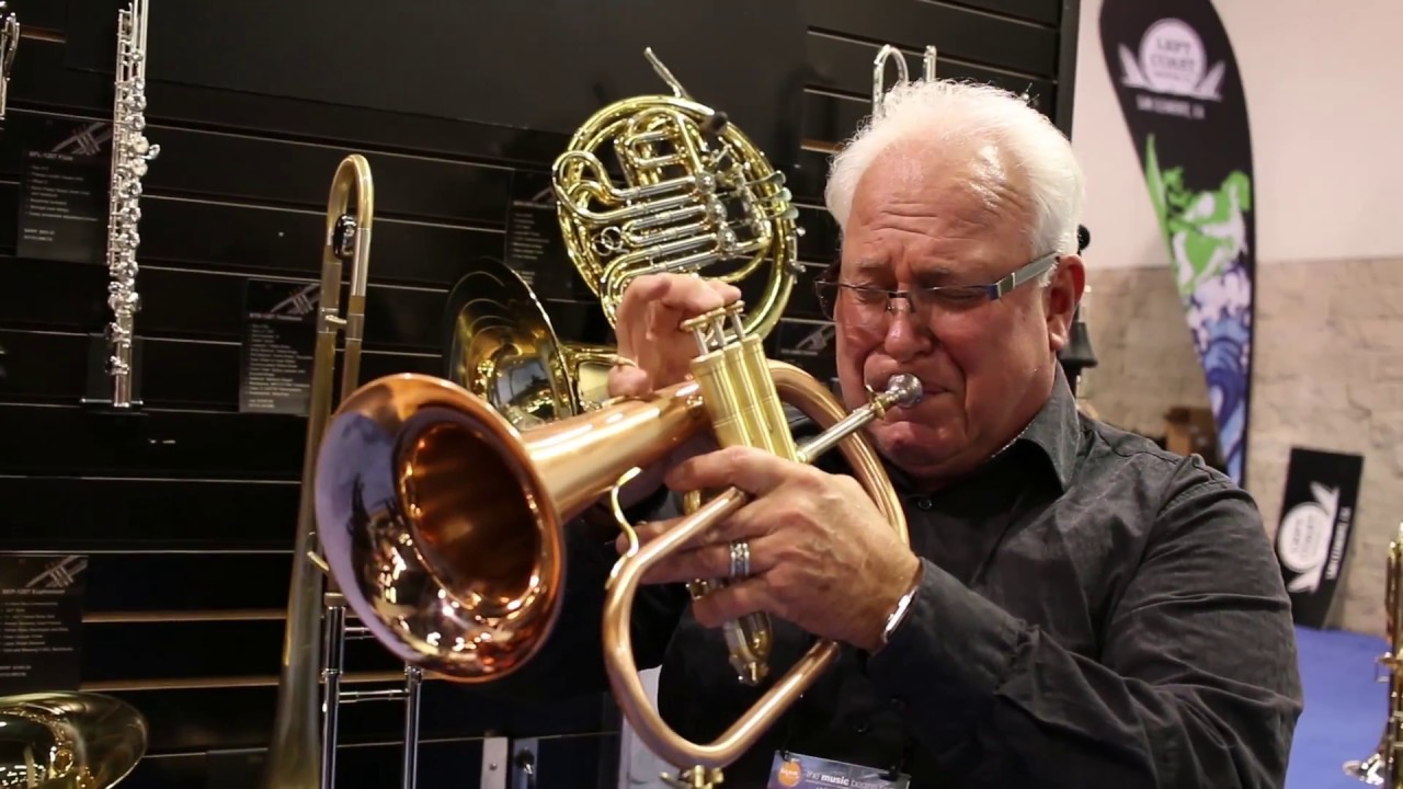Steve Dillard plays the new Blessing 1541 flugelhorn at Winter NAMM 2017