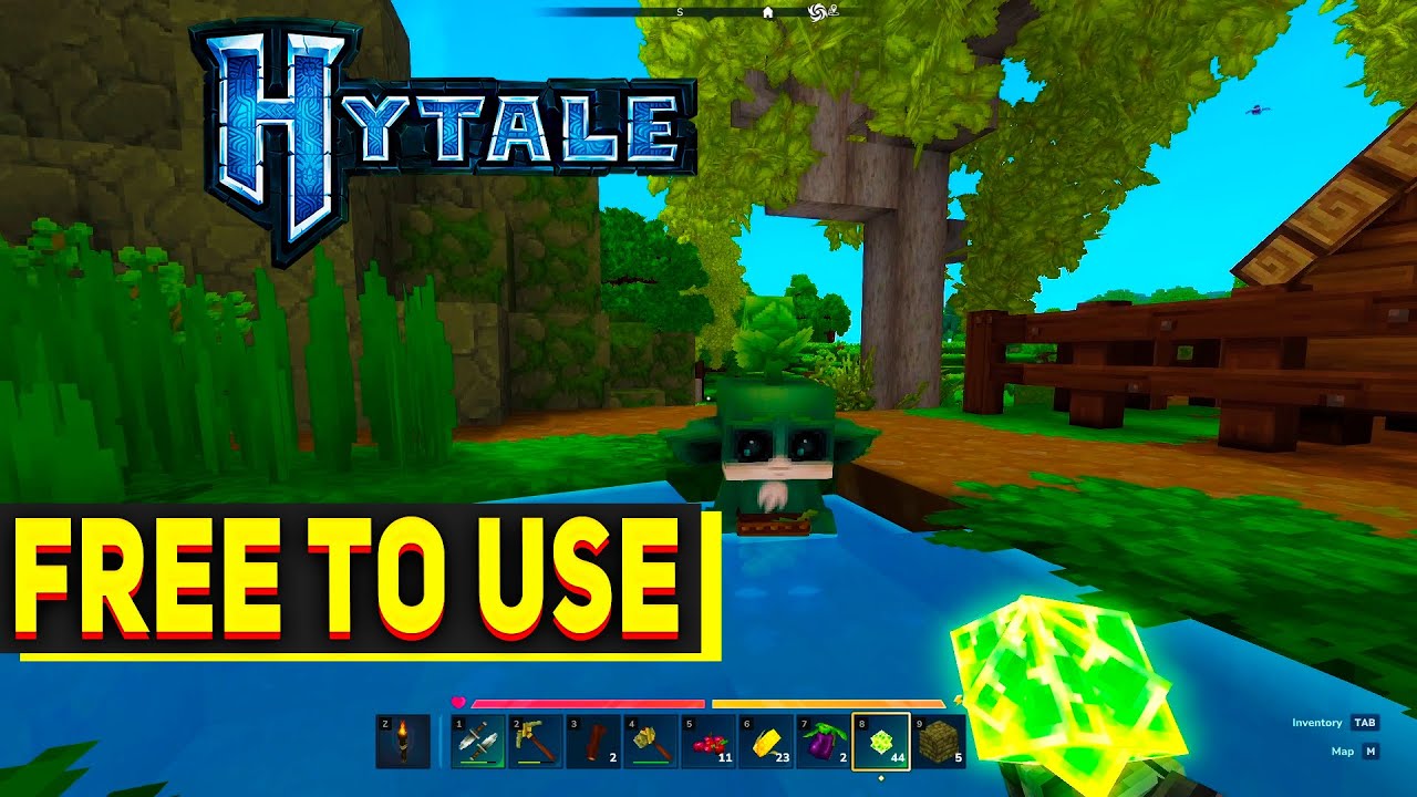 HYTALE - FREE TO USE GAMEPLAY | No copyright gameplay