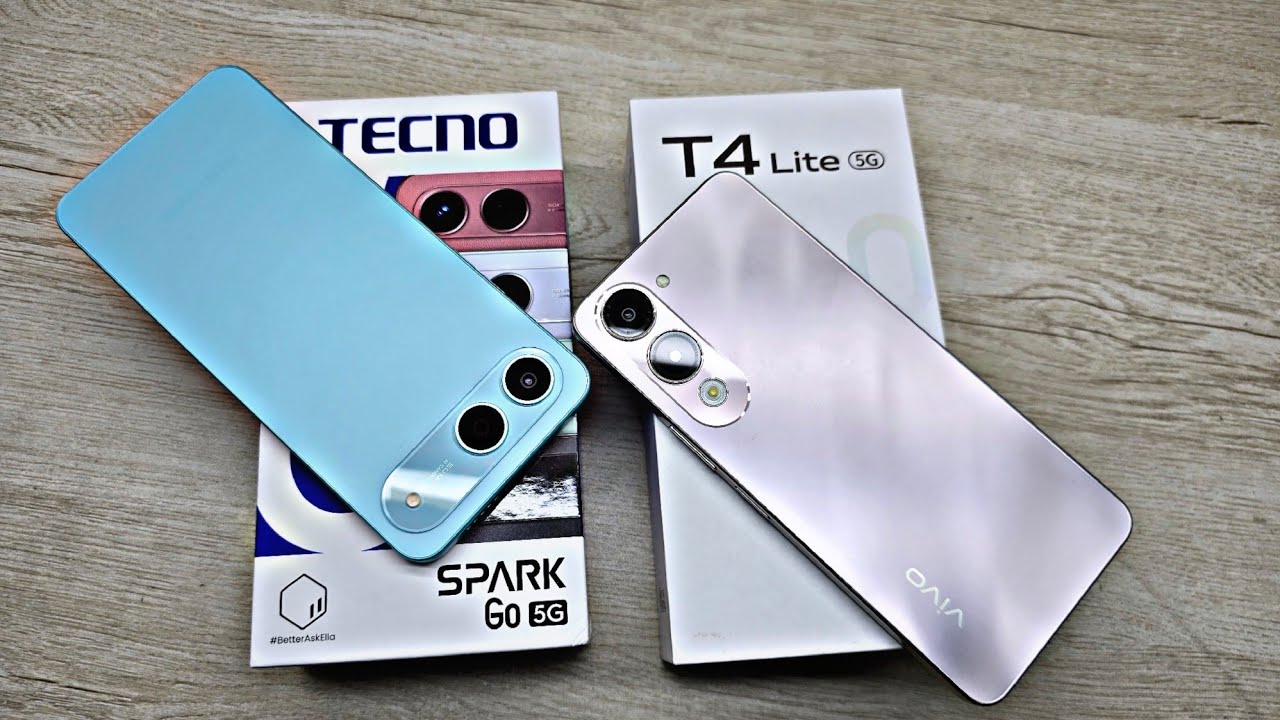 Tecno Spark Go 5G vs Vivo T4 Lite 5G - Which Should You Buy ?