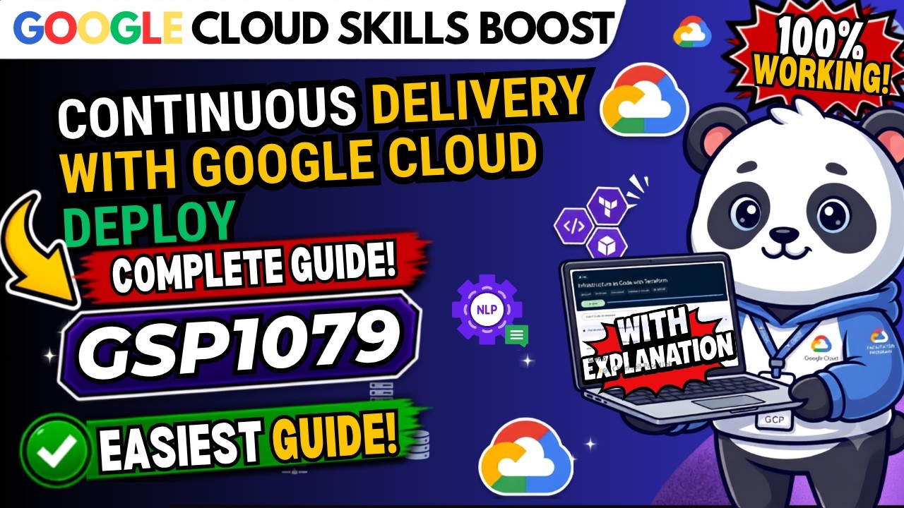 Continuous Delivery with Google Cloud Deploy #GSP1079 #qwiklabsarcade2026
