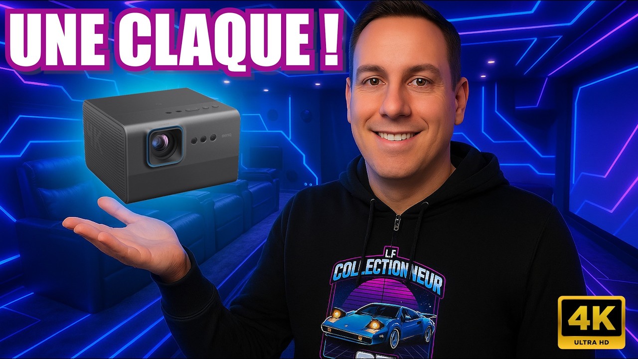Ce Vidéoprojecteur BenQ GP520 4K Va Vous Surprendre ! 🤯