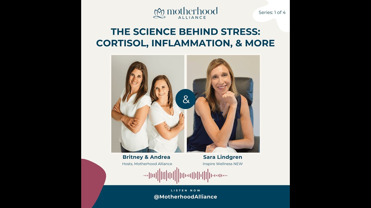 The Science Behind Stress: Cortisol, Inflammation, and More w/ Sara Lindgren | Inspire Wellness NEW