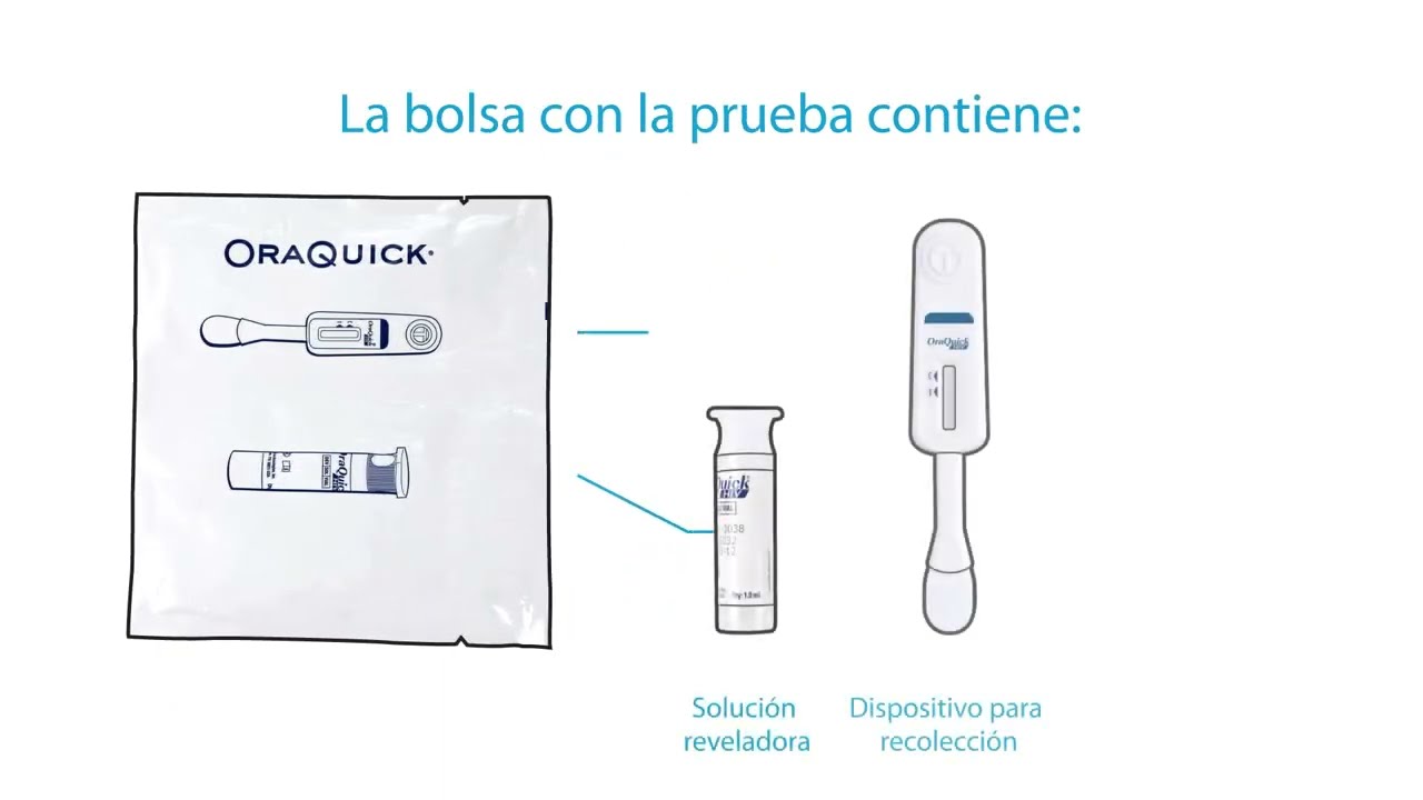 Instrucciones Autotest VIH OraQuick