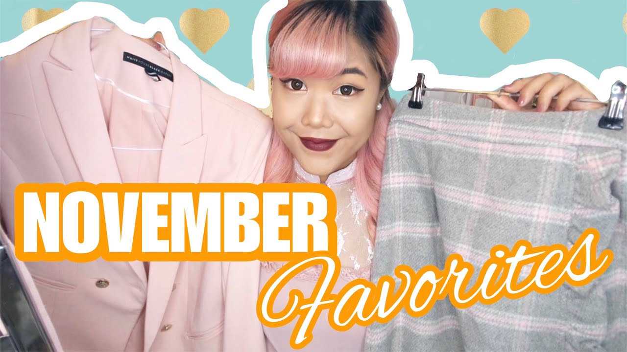 ♡ NOVEMBER FAVORITES 2017 | Liz Lisa, Ank Rouge, Louis Vuitton & More! | xsakisaki ♡