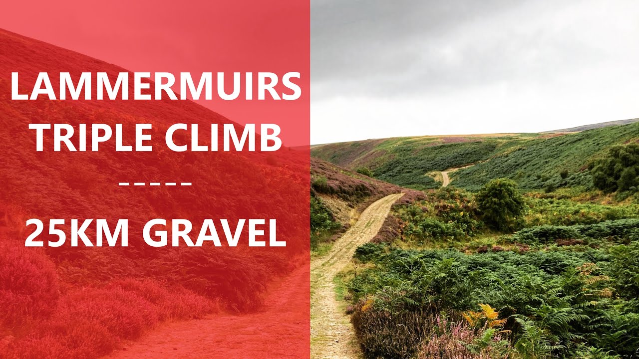 EP 23. LAMMERMUIRS : TRIPLE CLIMB CHALLENGE | only 25km, but don't be fooled!