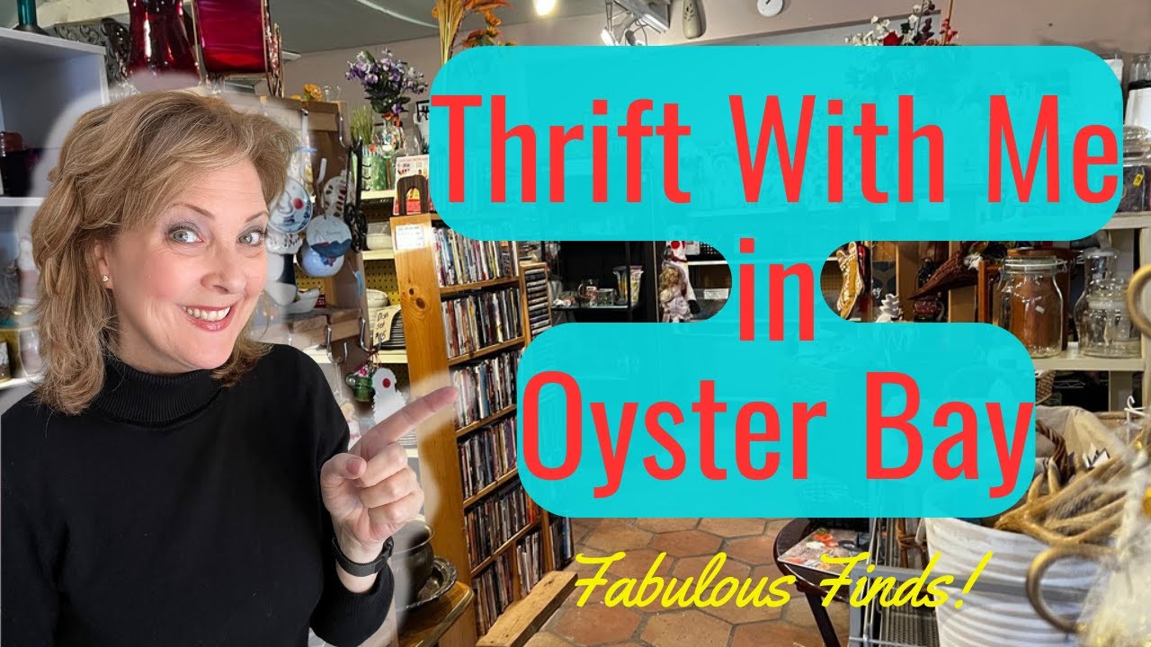 Thrift With Me in Oyster Bay!  Amazing Finds for eBay Reselling!