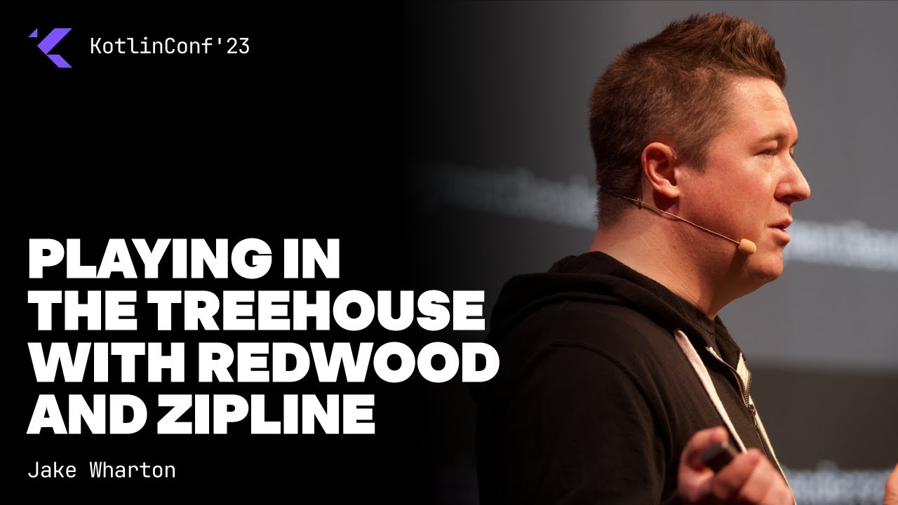 Playing in the Treehouse with Redwood and Zipline by Jake Wharton