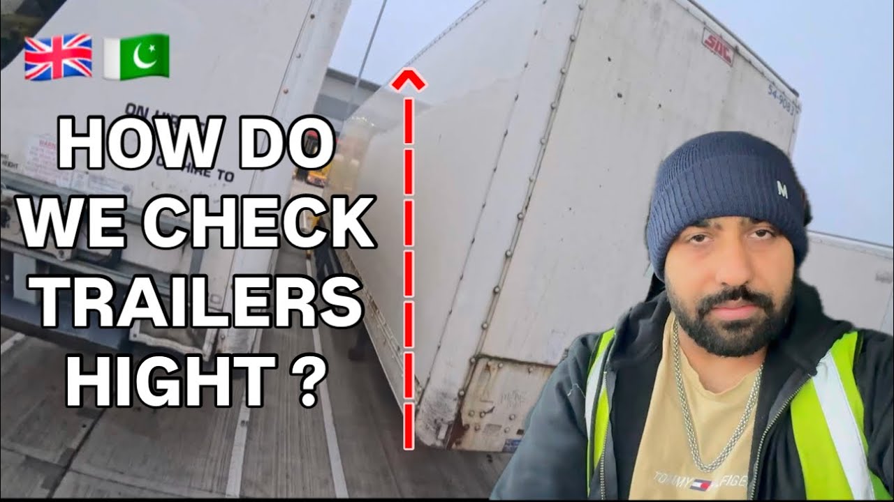 HOW DO WE CHECK TRAILERS HIGHT EVERYDAY 