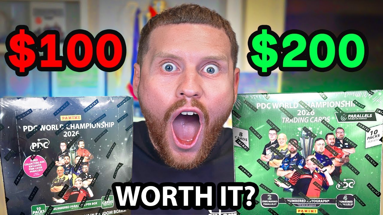 £100 vs £200 Darts Card Box… Is It Worth Paying More?