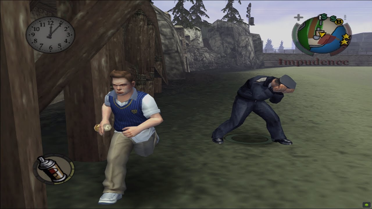 Bully PS2 - Beating Cop