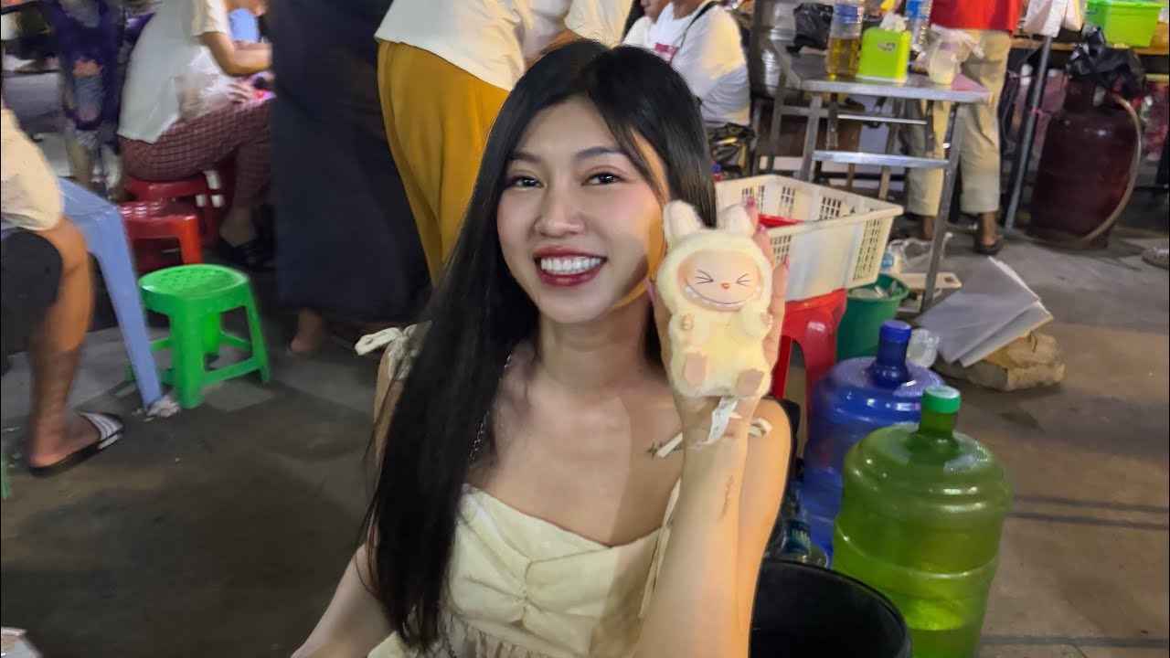 Lily in Yay Kyaw Event Bazzer 🥳 Biggest Festival in Yangon 2024 🇲🇲