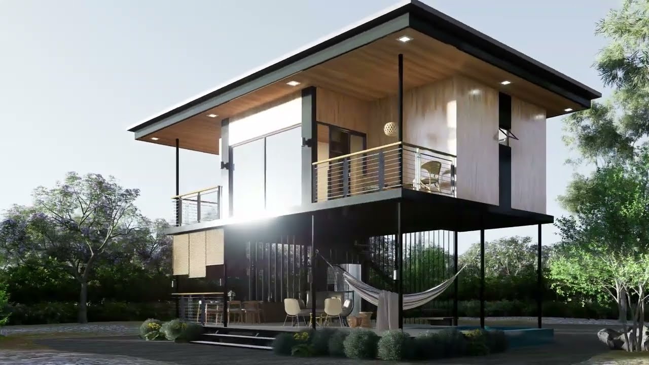 MODERN BAHAY KUBO ANIMATION