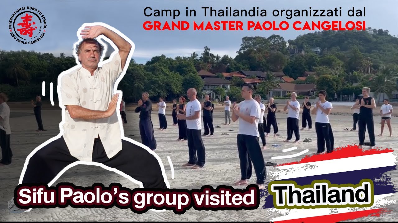 Camp in Thailandia - Grand Master Paolo Cangelosi