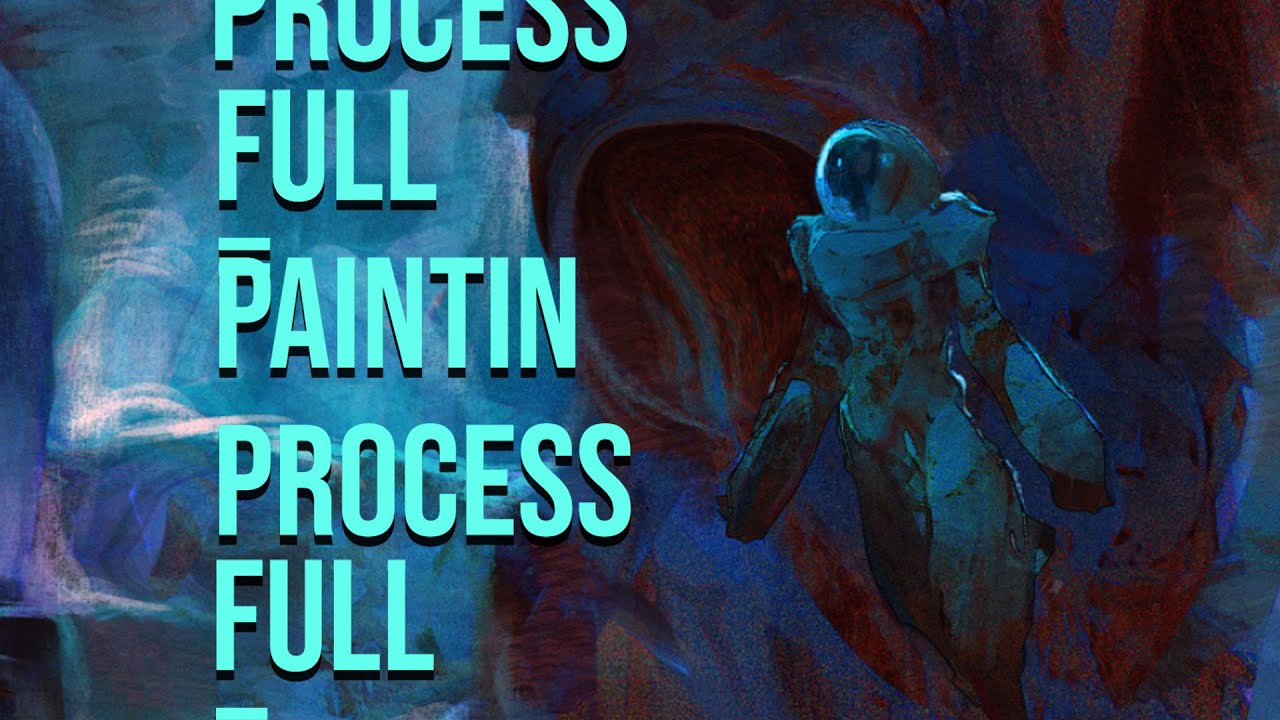 How to Paint: Alien environment