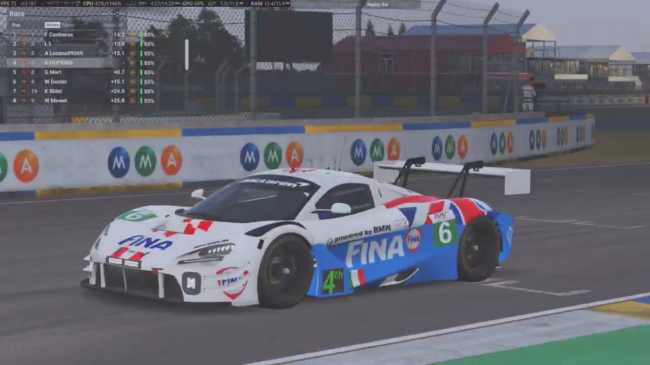 Le Mans Ultimate McLaren GT3 720S Evo at Le Mans Circuit De La Sarthe