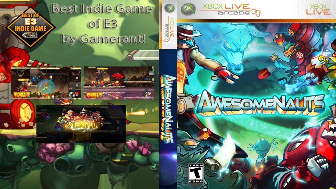 Awesomenauts (2012)  - Full Gameplay | XBOX 360 ARCADE  |   UHD | 4K |