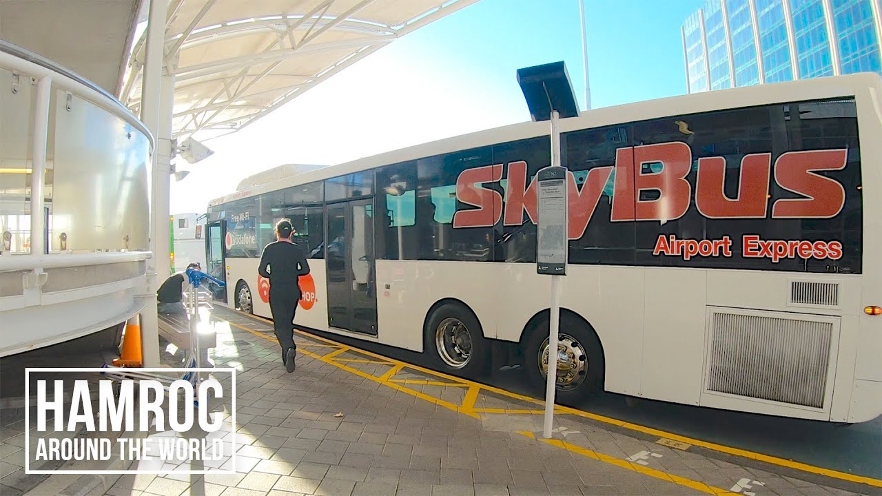 ニュージーランドの旅1🇳🇿オークランド国際空港から市内までスカイバス・久しぶりの4つ星ホテル宿泊