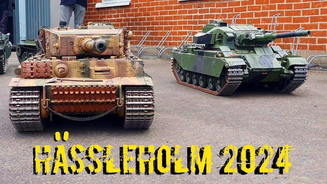 Huge RC tank-take over at a military museum!
