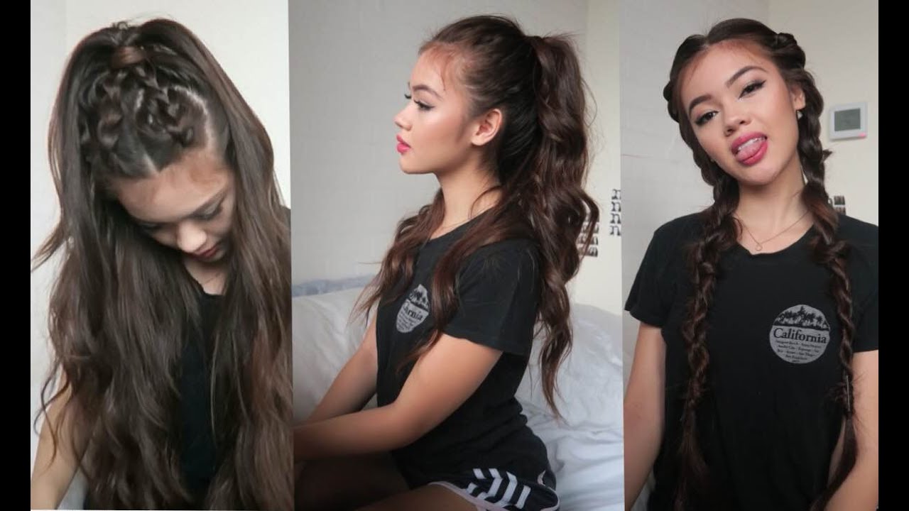 3 Hairstyles for School | viviannnv