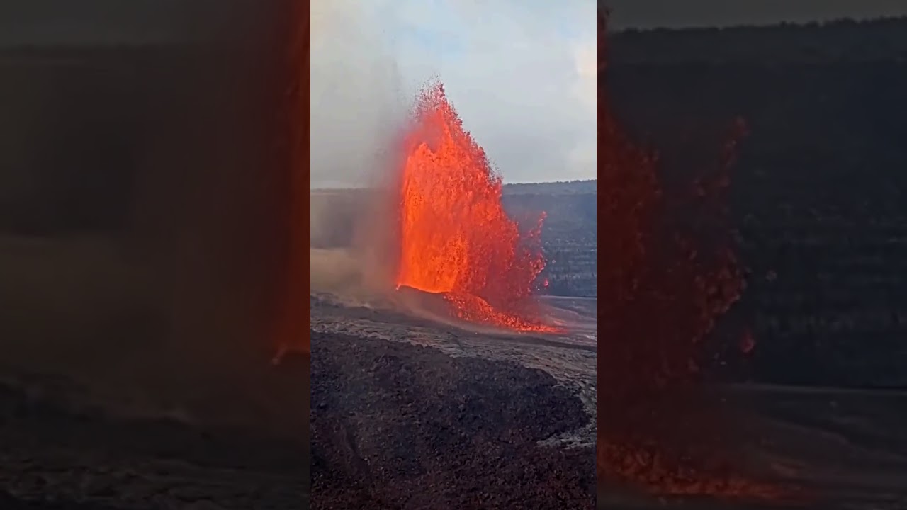 Hawaii's Kilauea volcano spews lava fountains 400-feet high | REUTERS