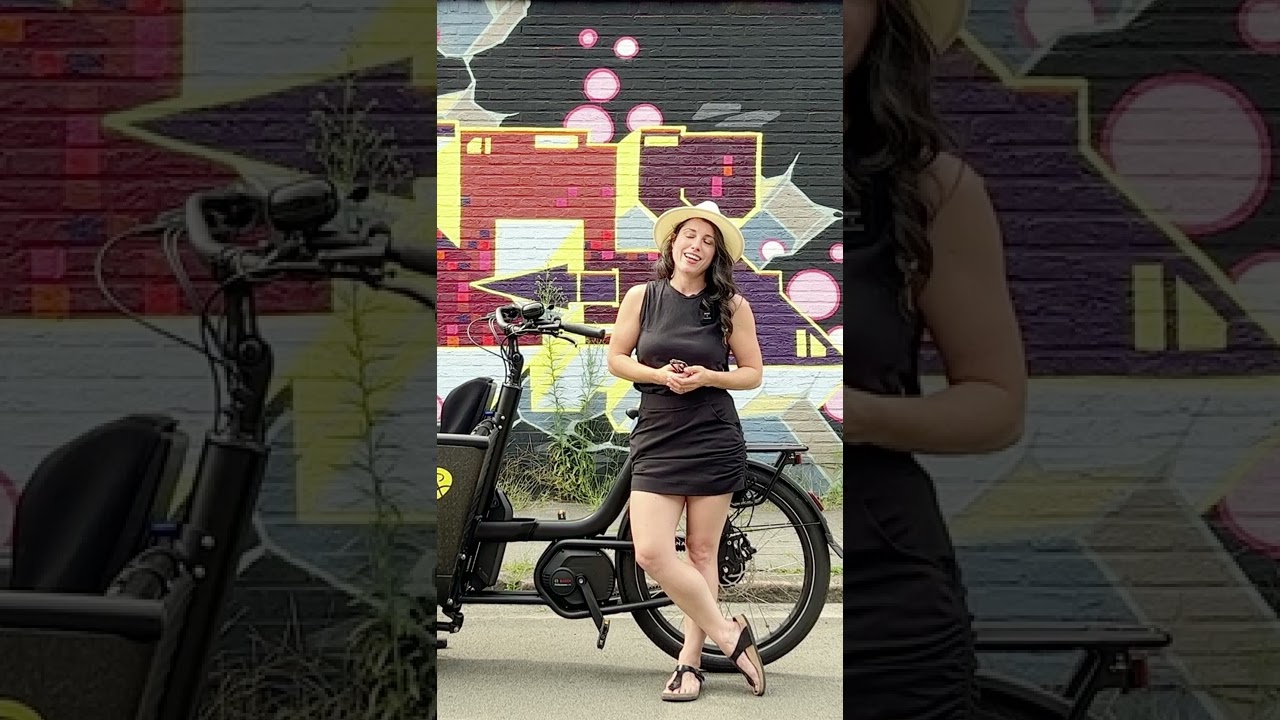 Maddy aka Cargo bike momma? She loves cargo bikes #shorts