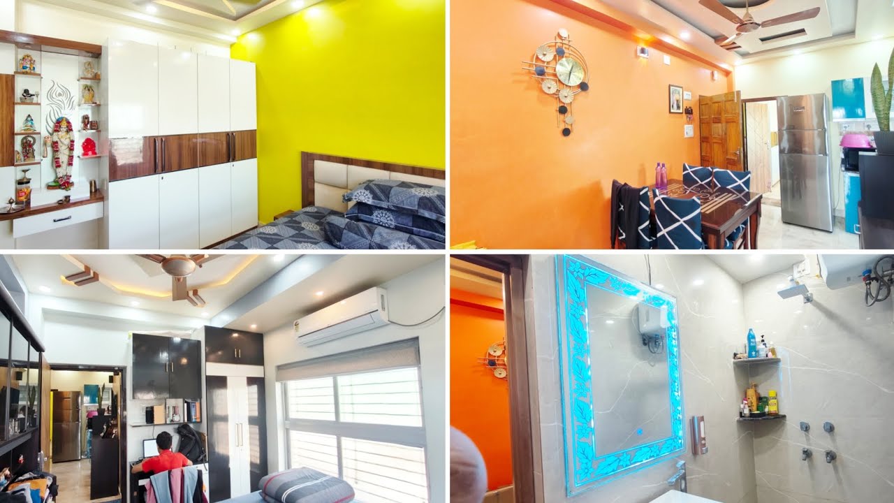 বালি নর্থ ঘোষ পাড়া full furnished flat / 2 Bhk 600, sqft // ফ্ল্যাটে দাম 23 লক্ষ /প্রাইস নেগো সেবেল