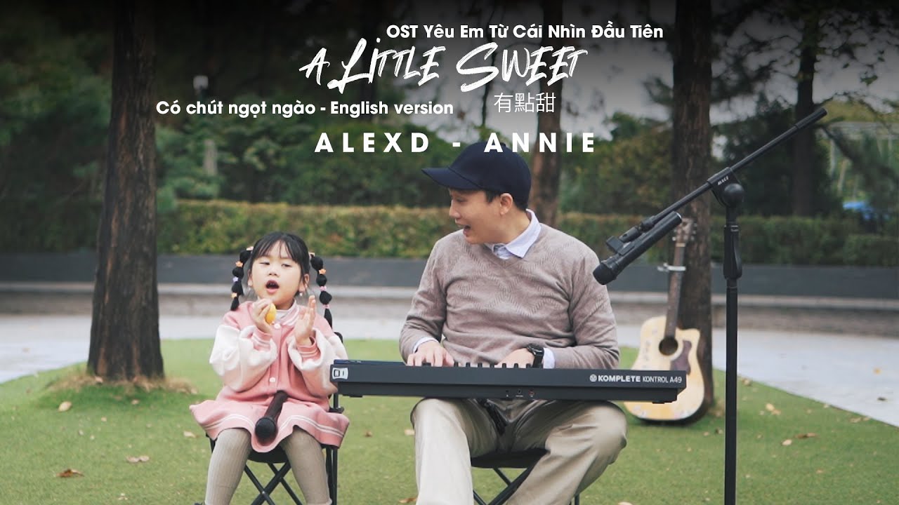Chìm trong bài hát tiếng Anh cute - Có Chút Ngọt Ngào 有点甜 - Uông Tô Lang English Cover