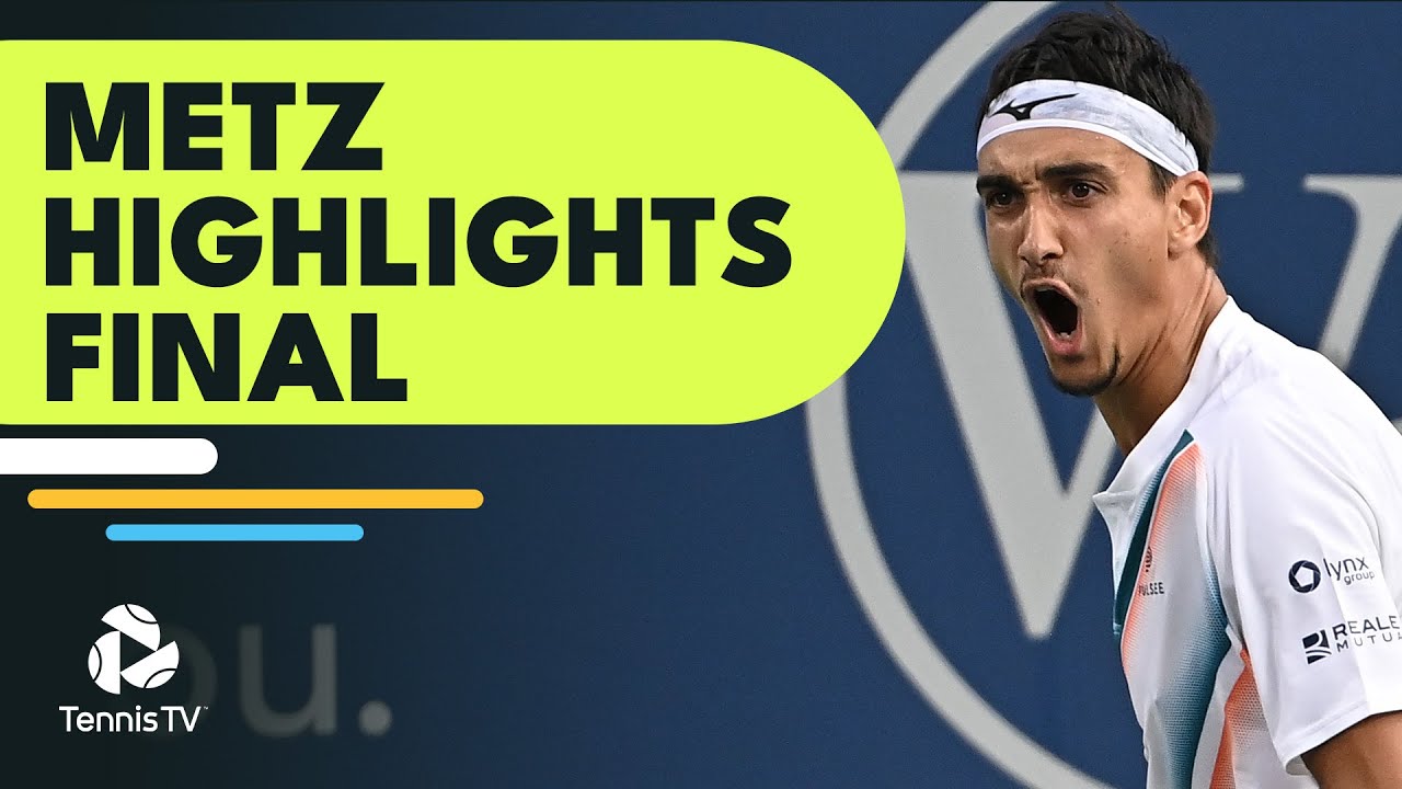 Lorenzo Sonego Takes On Alexander Bublik | Metz 2022 Final Highlights
