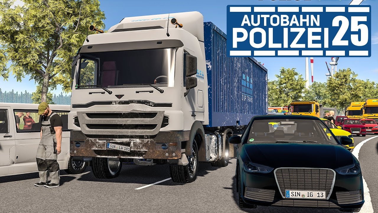 LKW fährt in STAUENDE! AUTOBAHNPOLIZEI-SIMULATOR 2 #25 | Autobahn Police Simulator 2 deutsch