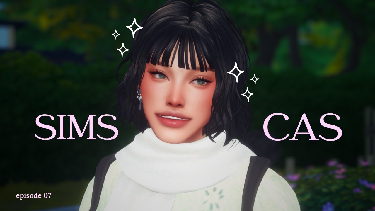 Giving a base sim a CC MAKEOVER (NO TALKING JUST MUSIC)