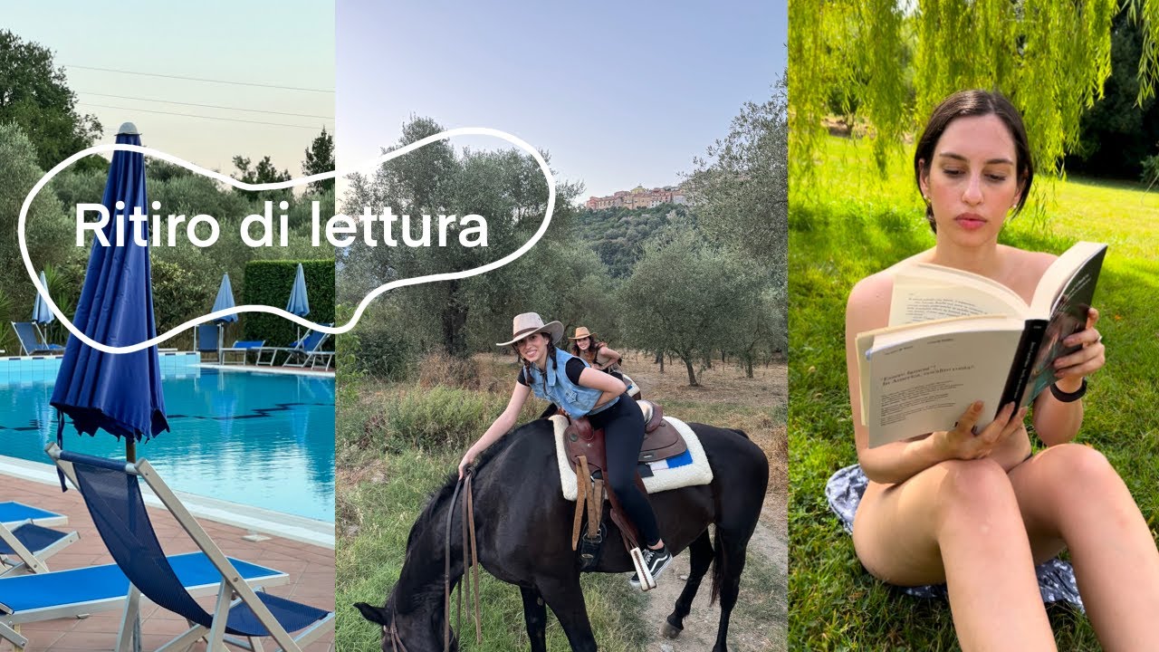 Andiamo in ritiro di lettura! Tra cavalli e Picnic 🐴📖💐