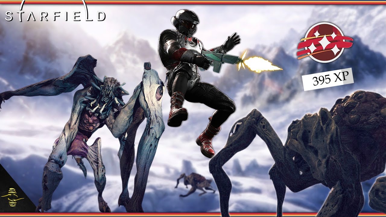 Farming TERRORMORPHS in Starfield for INSANE XP GAINS!