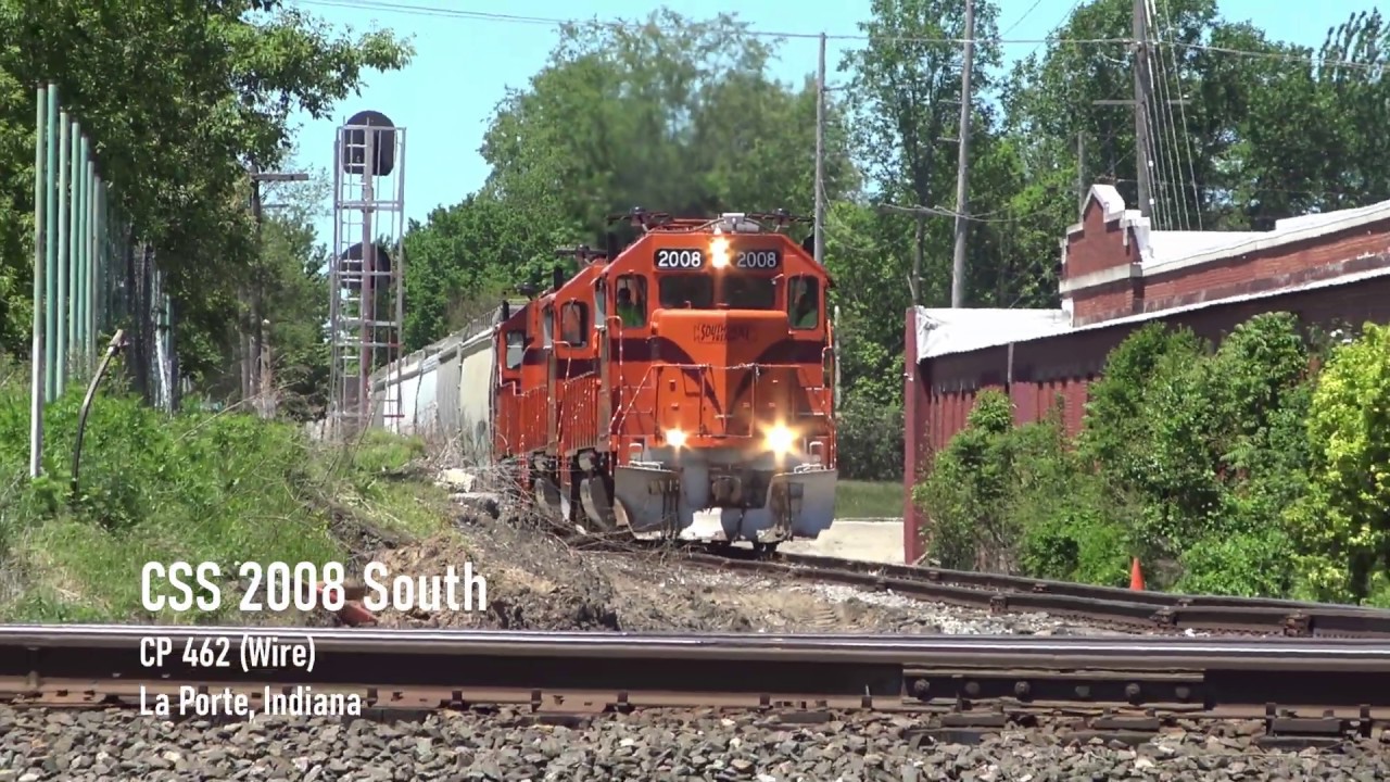 Northern Indiana Trains, May 31, 2020.