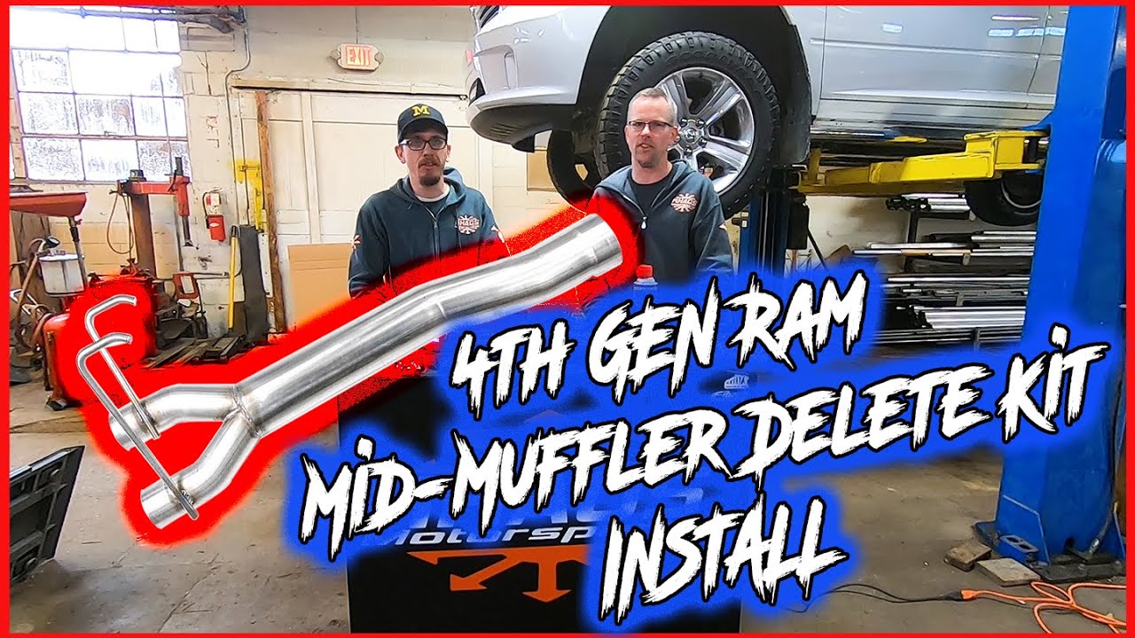 Khaos Motorsports Ram Classic Mid-Muffler Delete Kit Installation