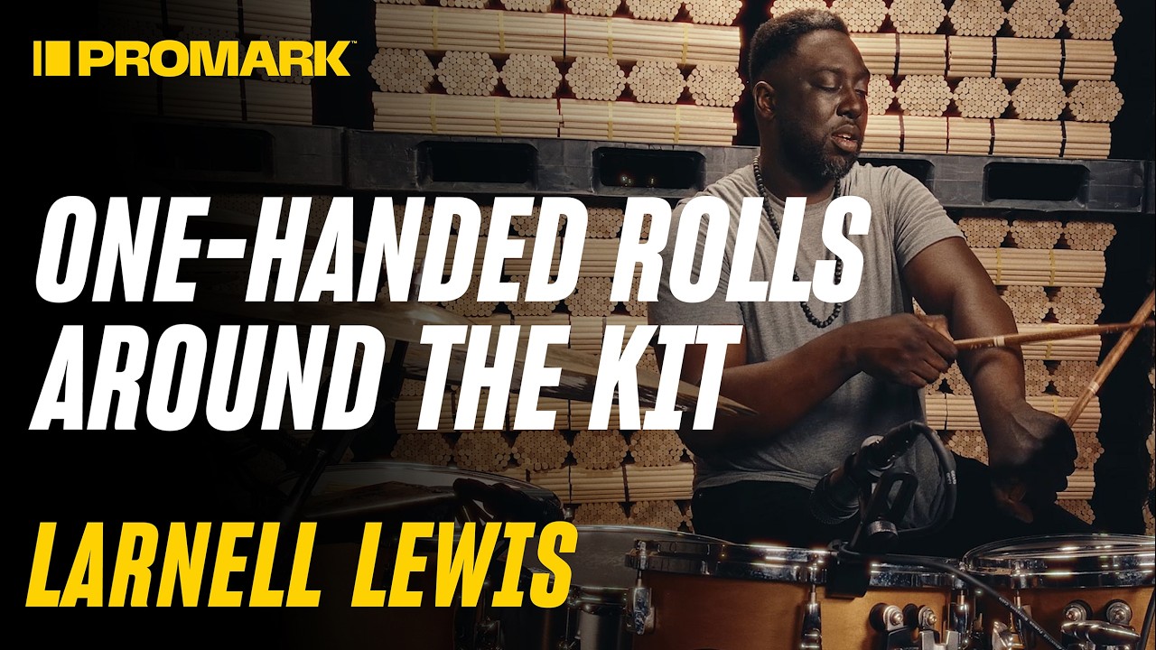 Larnell Lewis' Secret One-Handed Drumroll | Tips & Sticks | ProMark