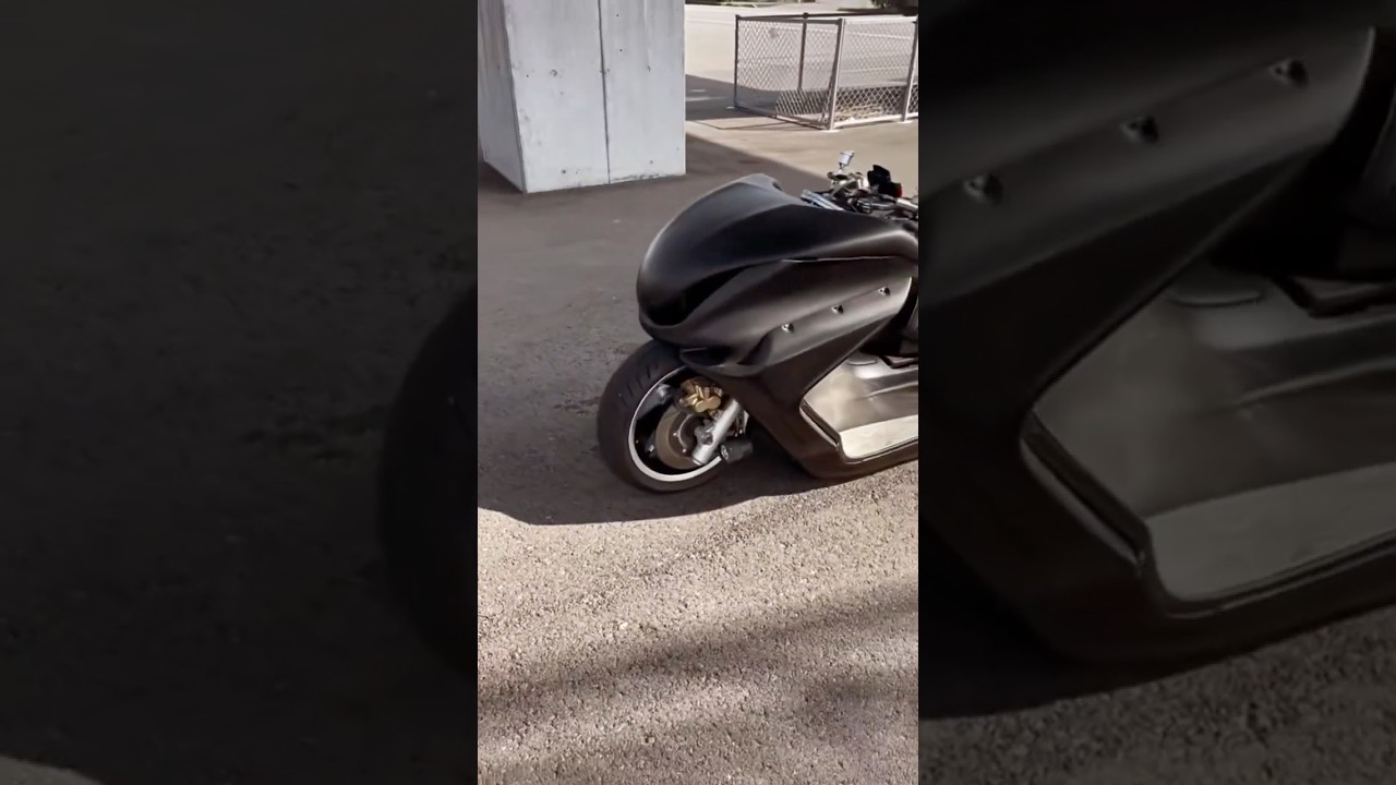 City Of Slammed Stance Scooter Japan 🇯🇵 #motorcyclevlogging #usa #us #japanscooter #bigscooterjpn