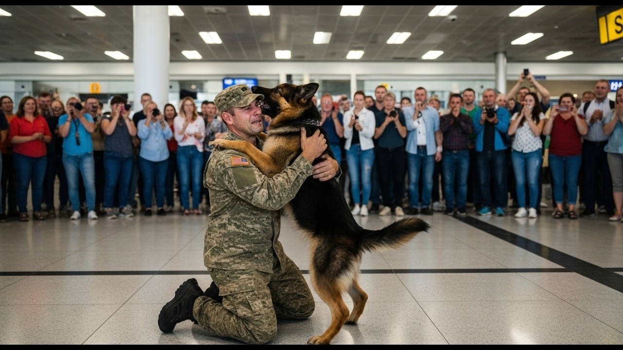 Soldier Returns Home After 8 Months — His Dog’s Reaction Broke the Internet