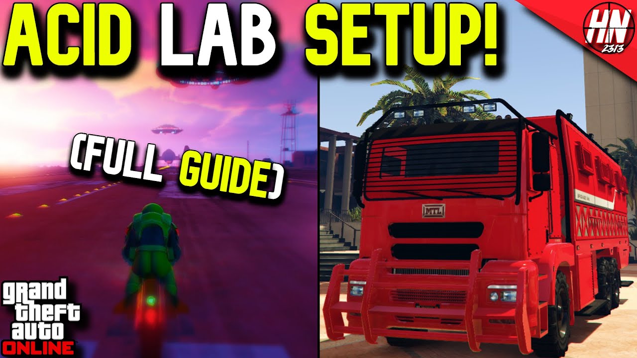 Full Acid Lab Setup Guide | GTA Online