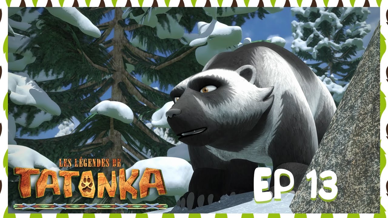 Tatonka en français 🐺 La plante de l'Ours Esprit 🐻 Dessin animé de loups