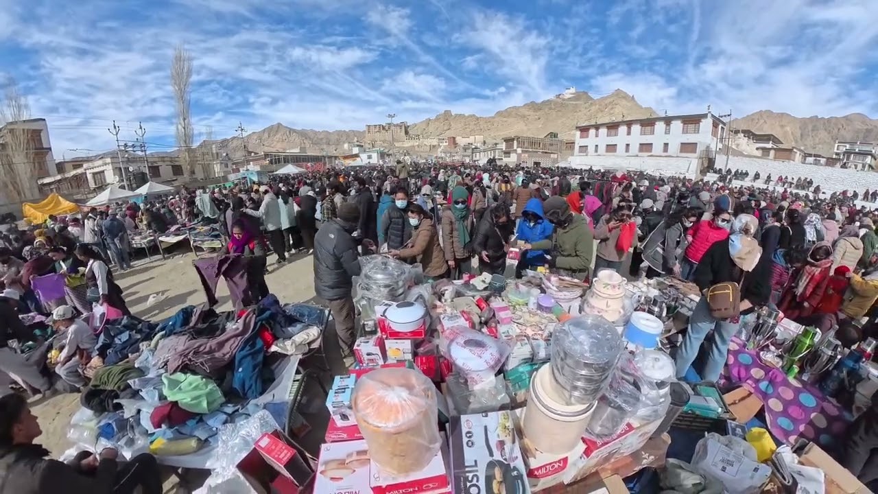 DOSMOCHEY THE BIGGEST FESTIVAL CUM SALE || DOSMOCHEY SALE || LEH LADAKH WINTER || LADAKH FESTIVAL 