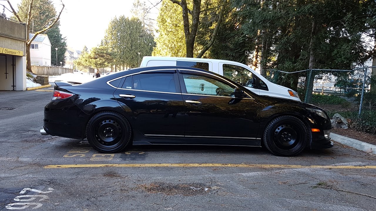 H&R lowering springs installation / 2009-2013 Mazda 6  (1/2)