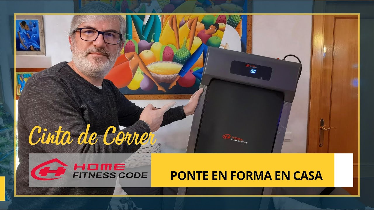✅ CINTA DE CORRER ELECTRÓNICA HOME FITNESS CODE | Practica deporte sin salir de casa