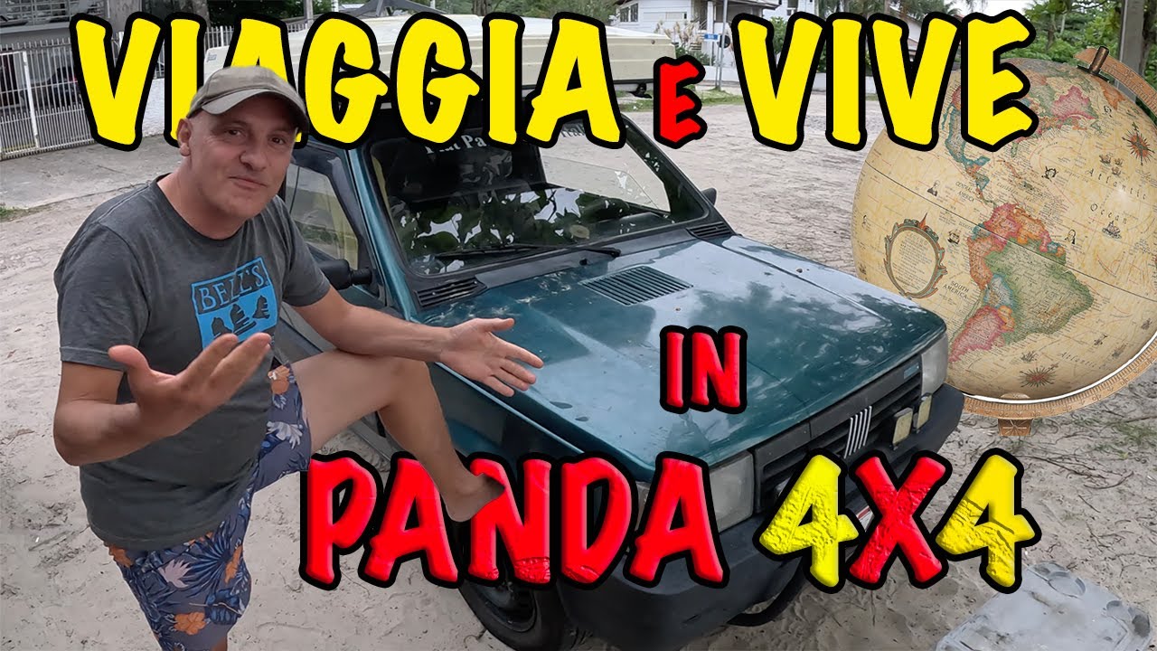 VIAGGIA e VIVE in una PANDA 4X4 Giro del Mondo TOUR del MEZZO