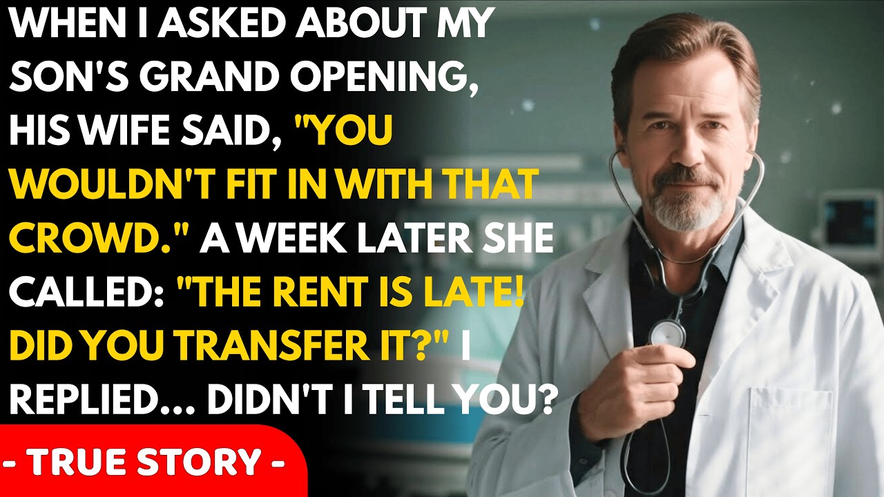 I asked my son about the restaurant opening. His wife answered and said, 