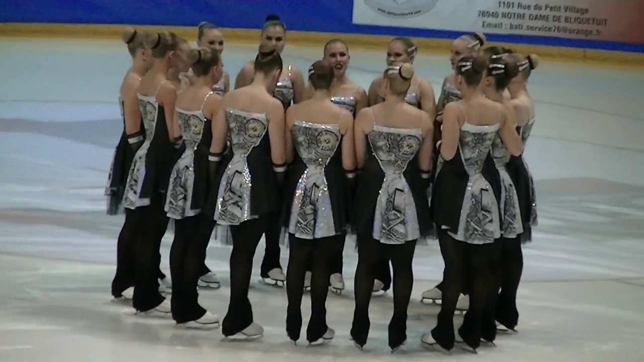 French Cup 2017 : Team Fintastic (Finlande) ,  programme libre junior