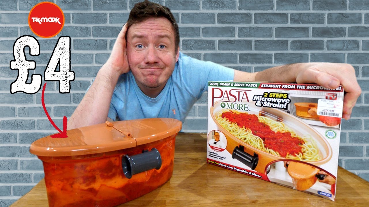 I tried a £4 Microwave Pasta Maker ...and it was AMAZING