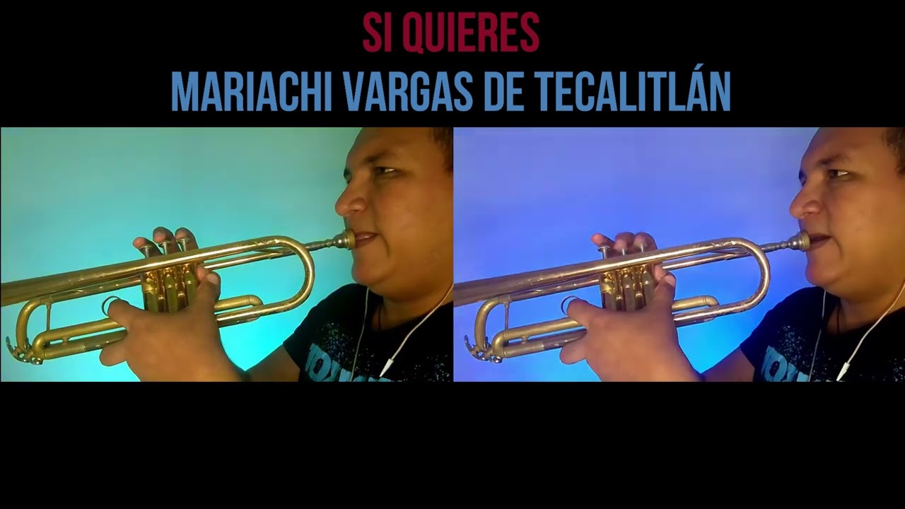 Como Tocar Si Quieres - Mariachi Vargas (Trompeta 1 y 2) TONO ORIGINAL