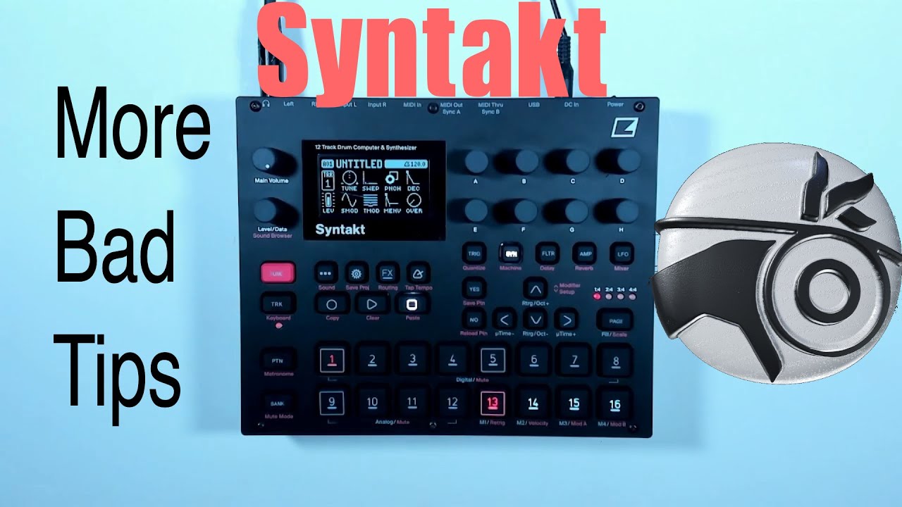 Elektron Syntakt More Bad Tips | User Friendly